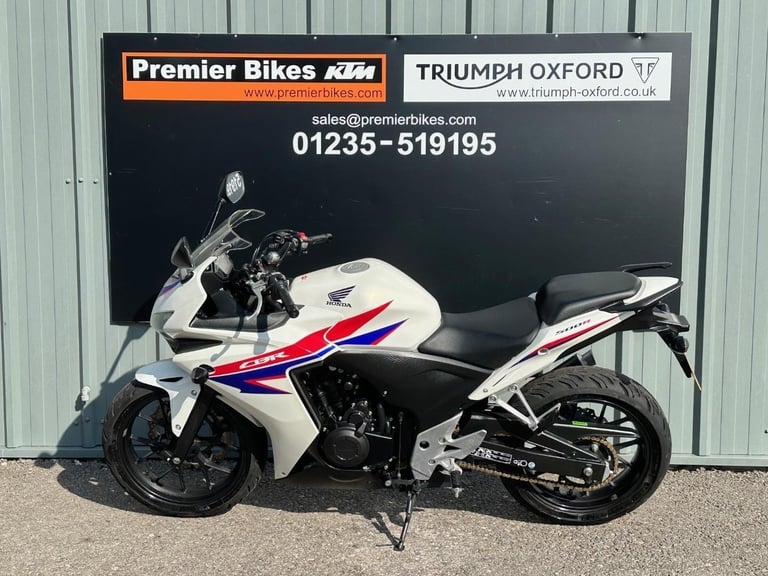 STUNNING LOW MILEAGE 2014/14 HONDA CBR500R ABS MOTORCYCLE 