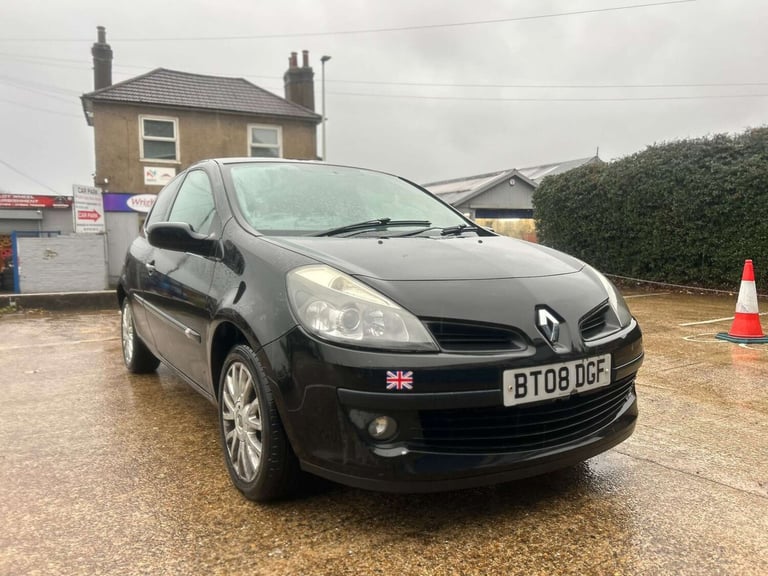 2008 Renault Clio 1.1 Clio Dynamique S T 100 3dr Hatchback Petrol Manual