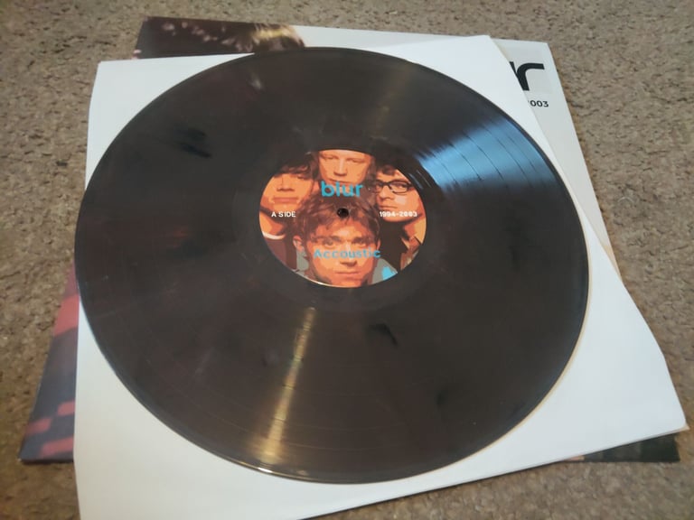 Blur Acoustic 1994-2003 splatter vinyl album mint 