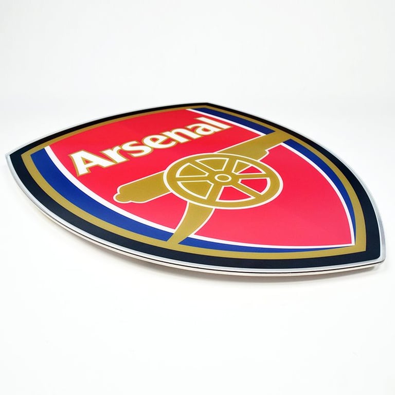 Arsenal Football Club Sign LED Light Up Panel | Football | BRE | Light Up Panel | Signage