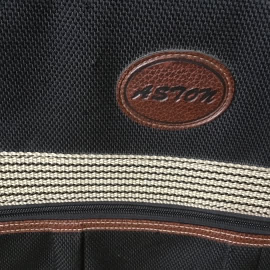 Suitcase, suit case, soft shell, black, brown, Aston, quality, string ...