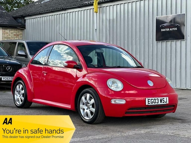 2003 Volkswagen Beetle 2.0 Euro 4 3dr HATCHBACK Petrol Manual