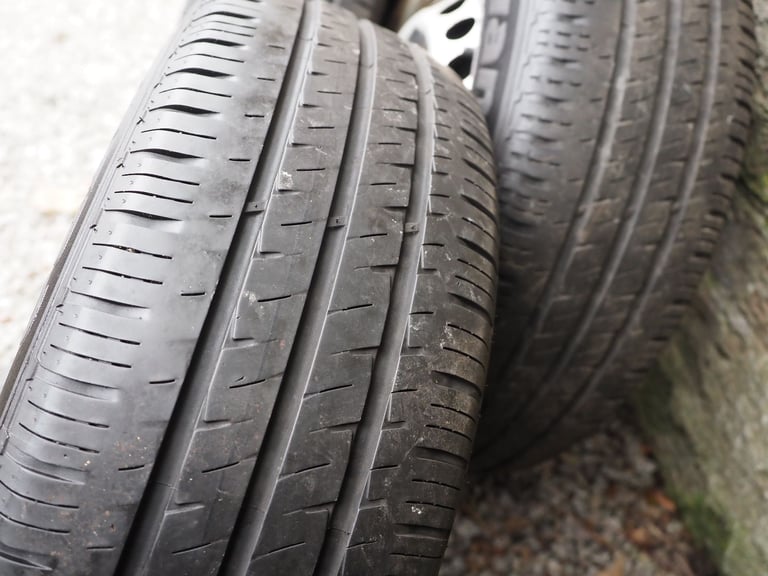 VW 16" Transporter wheels and tyres.