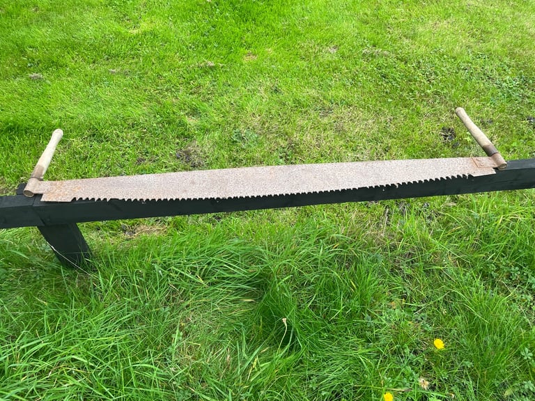image for Vintage two man crosscut saw