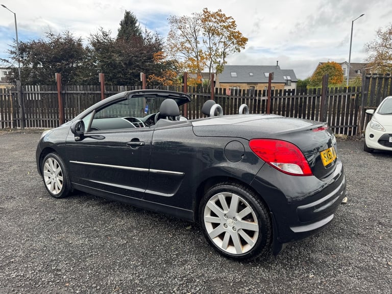 2012 Peugeot 207 1.6 VTi Allure 2dr CONVERTIBLE Petrol Manual