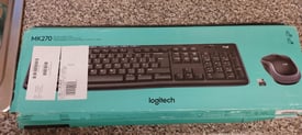 New Logitech wireless keyboard and mouse 