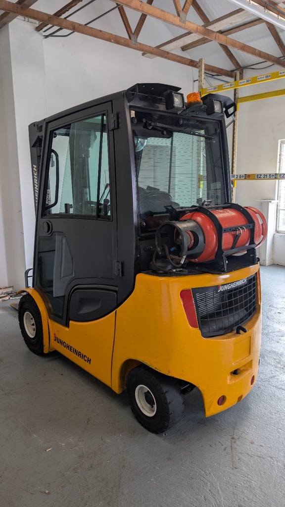 Jungheinrich gas LPG forklift 2014