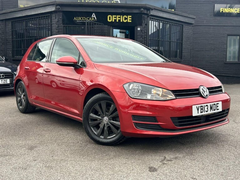 VOLKSWAGEN GOLF 1.4 TSI BlueMotion Tech SE Red Manual Petrol 2013