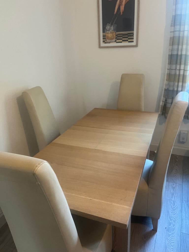 image for Dining table and chairs 