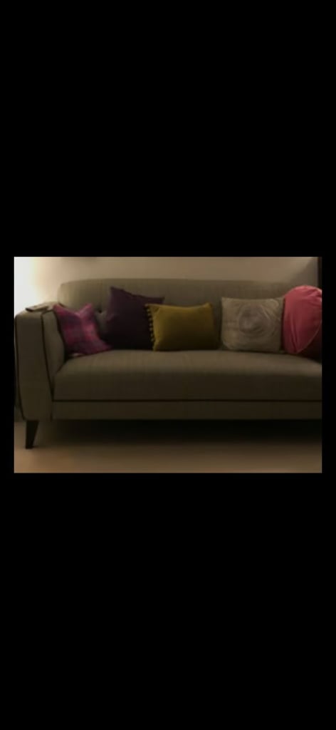 2 seater and chair for sale 