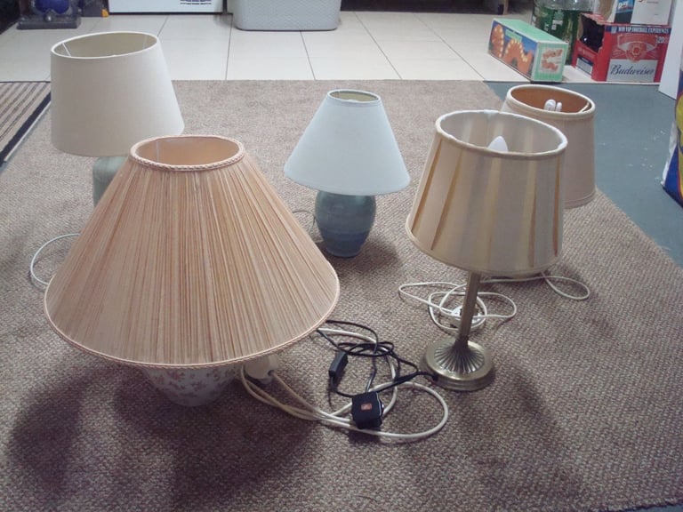 BEDSIDE LIGHTS OR SIDE LIGHTS VARIOUS STYLES