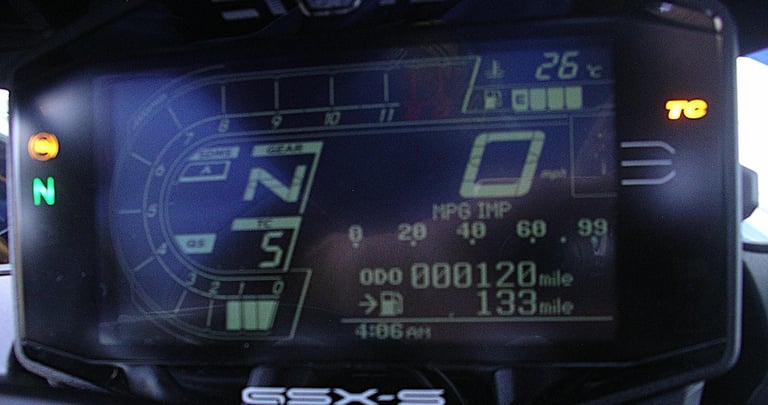 2024 Suzuki GSXS1000 R naked. Only 120 miles! Showroom condition.