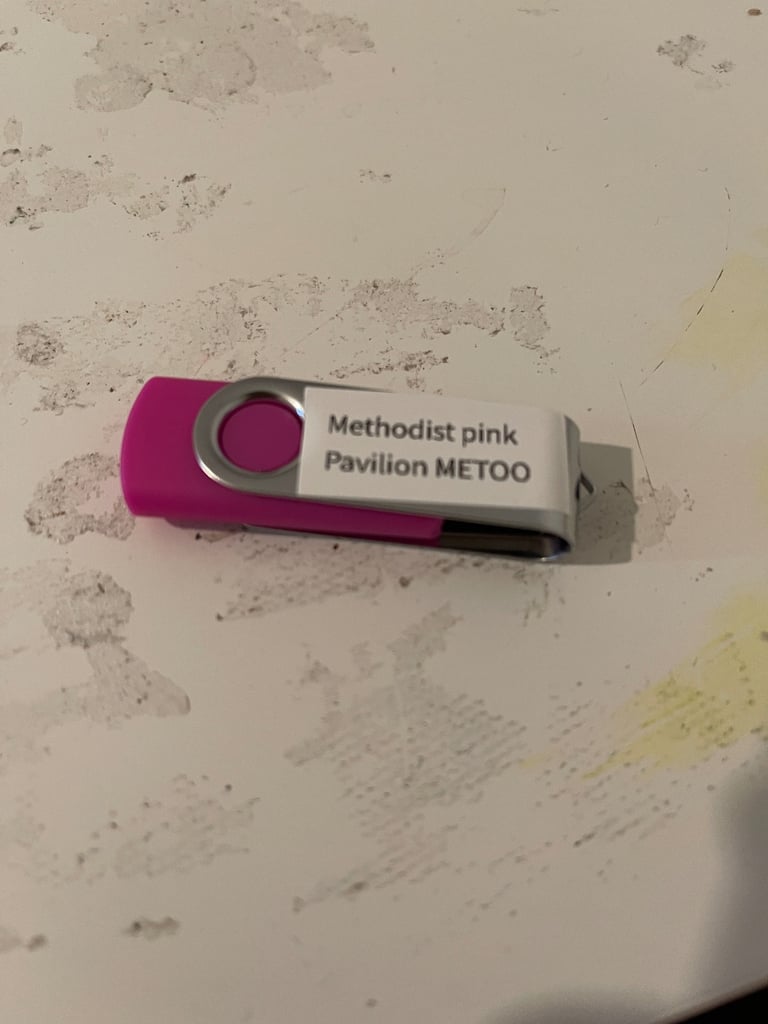 The Methodist pink pavilion music on usb key