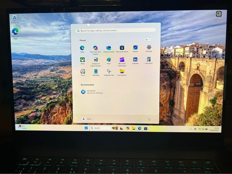 image for Razer Blade OLED 15 Inch Gaming Laptop (2020 Base Model)
