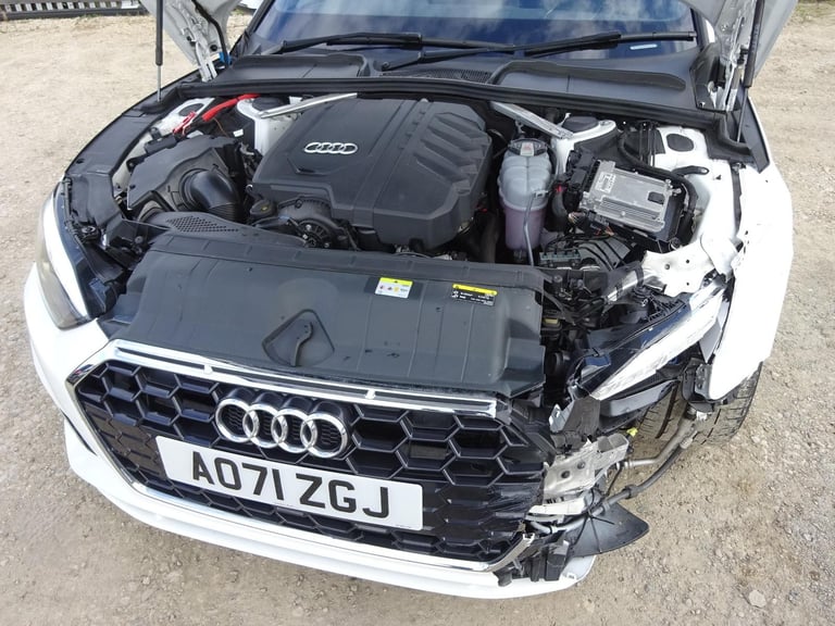 2021 71 REG AUDI A5 S LINE 40 TFSI AUTO DAMAGED REPAIRABLE SALVAGE