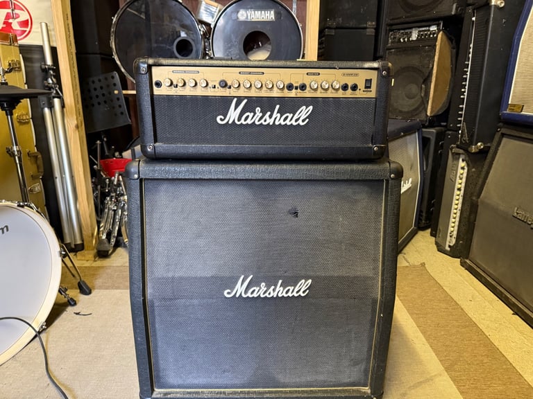 Marshall G100R CD Head with Marshall Cab AVT412 4x12