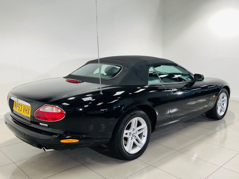 JAGUAR XF 4.2 CONVERTIBLE 2DR PETROL AUTOMATIC (279 G/KM, 300 BHP) BLACK 2003