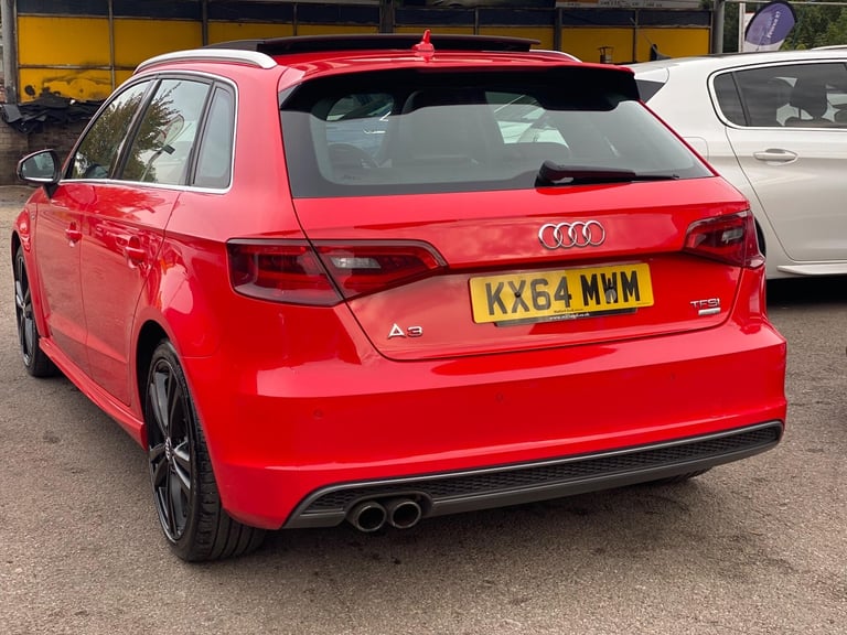 2014 Audi A3 1.4 TFSI CoD S line Sportback S Tronic Euro 6 (s/s) 5dr HATCHBACK Petrol Automatic