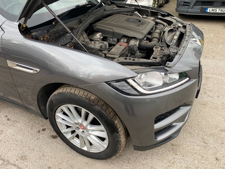 2018 JAGUAR F -PACE PORTFOLIO AWD DIESEL SUV DAMAGED SALVAGE CAT N NO DAMAGE