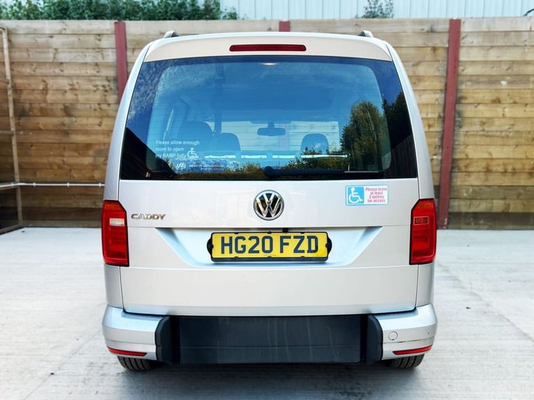 2020 Volkswagen Caddy Life 3 Seat Auto Wheelchair Accessible Disabled Access Vehicle WAV MPV Dies...