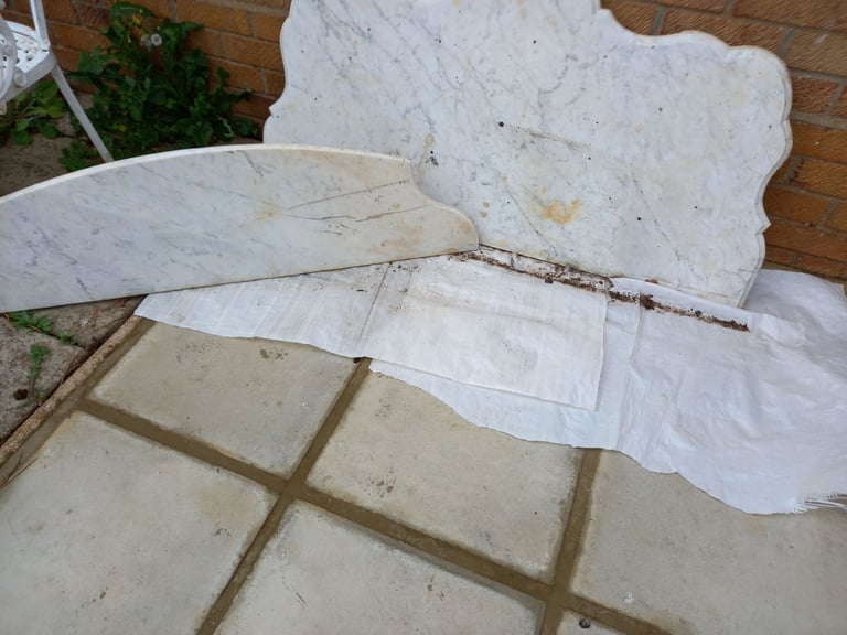 image for MARBLE FOR FIREPLACE TWO PIECES