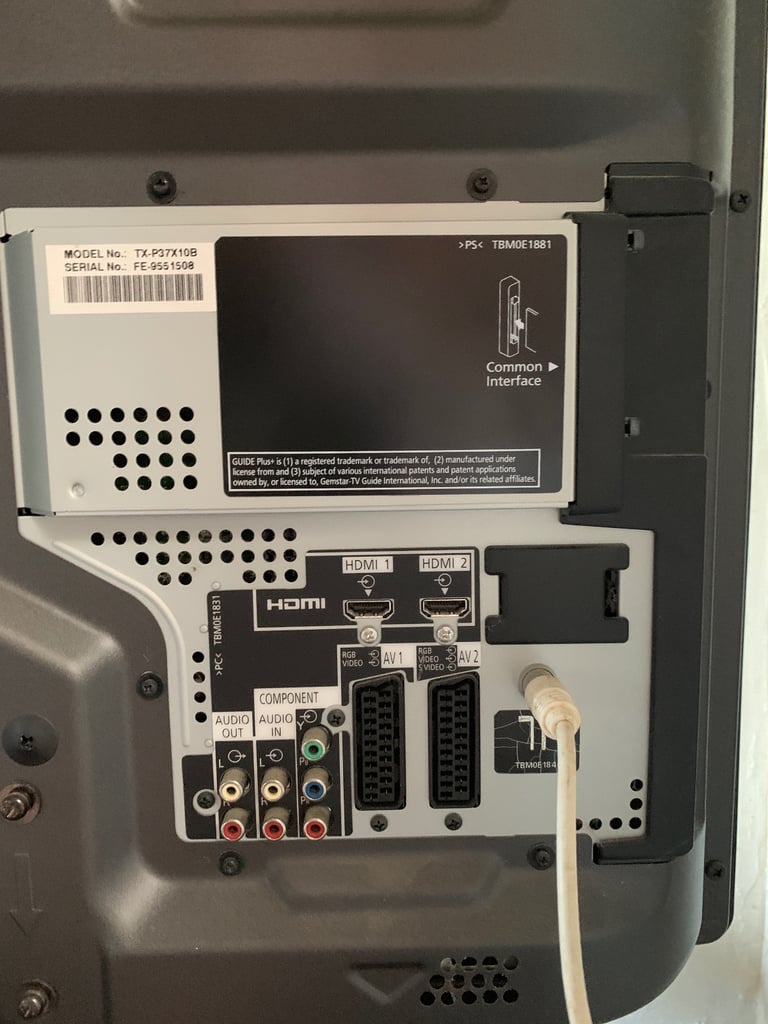 Panasonic Plasma Television 