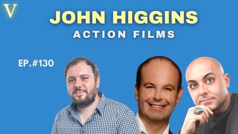 PODCAST EPISODE #130 Action films with John Higgins