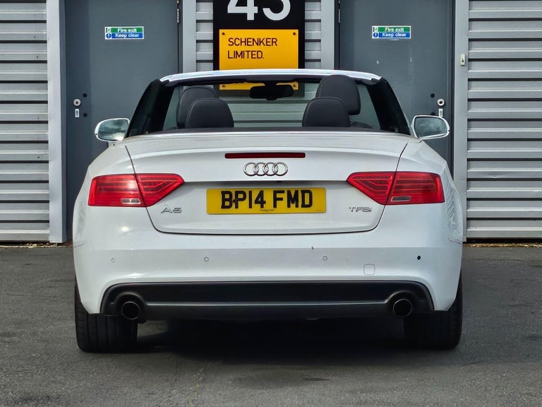  Audi A5 Cabriolet 2.0 TFSI S line Special Edition Euro 6 (s/s) 2dr Petrol Manual