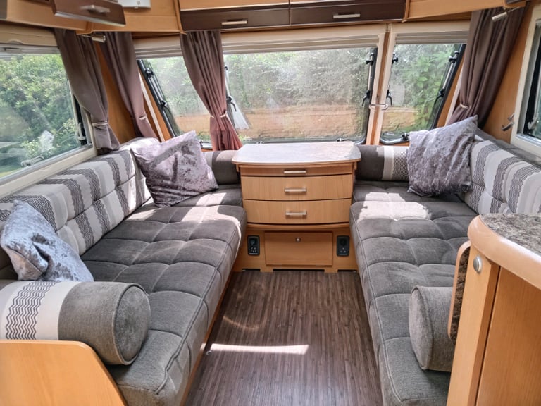 Buccaneer Caravel 2011 unused for 2 years) 4 berth fixed island bed caravan
