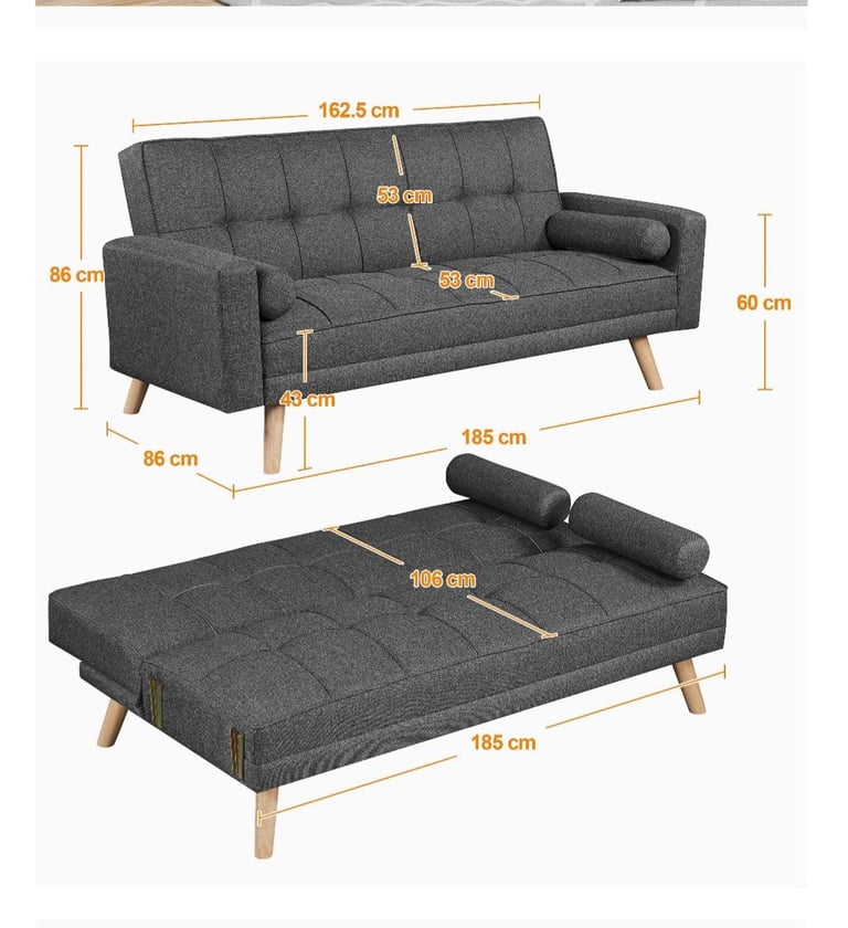 image for Brand new Yaheetech sofabed