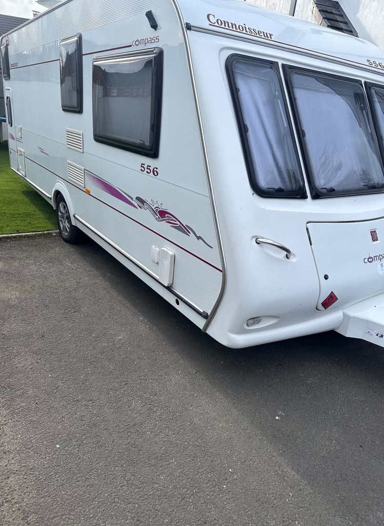 Compass Connoisseur 556 6 Berth Family Caravan