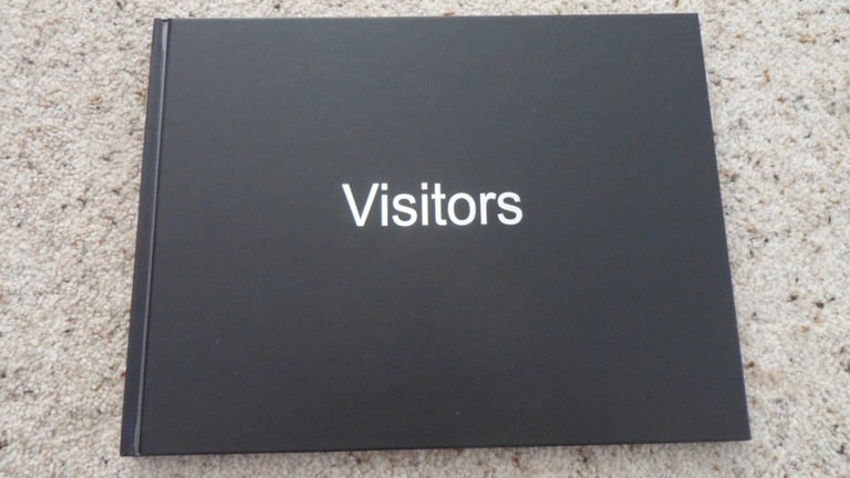 image for Visitors Book - brand new!