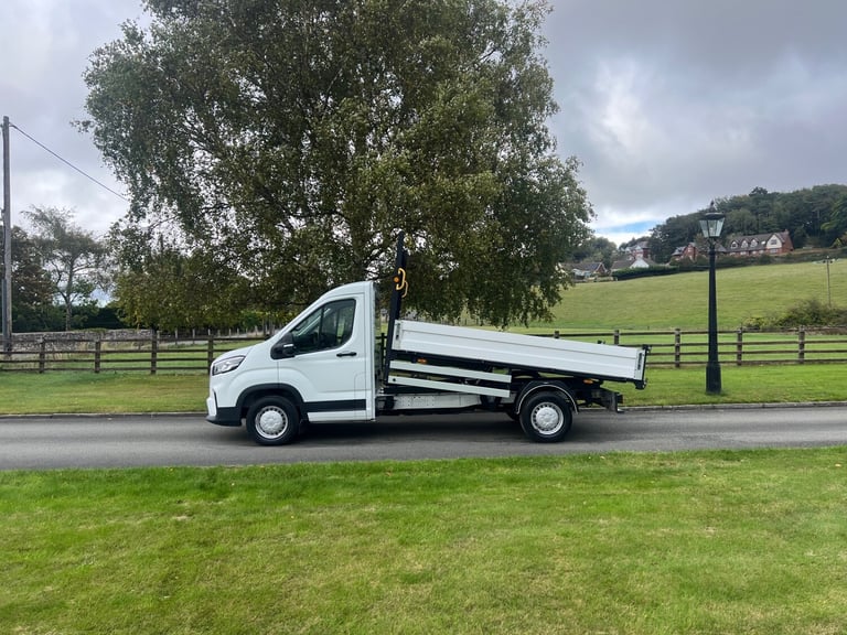 image for MAXUS DELIVER 9 D20 2.0 150PS RWD L2 MWB SINGLE CAB TIPPER 22 REG 25,100 MILES