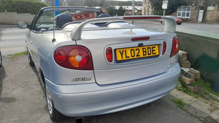 2002 Renault Megane 1.6 16V Dynamique + 2dr COUPE Petrol Manual
