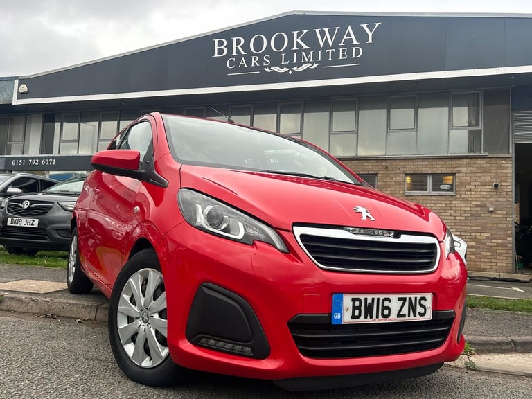 2016 Peugeot 108 1.0 Active 3dr HATCHBACK PETROL Manual