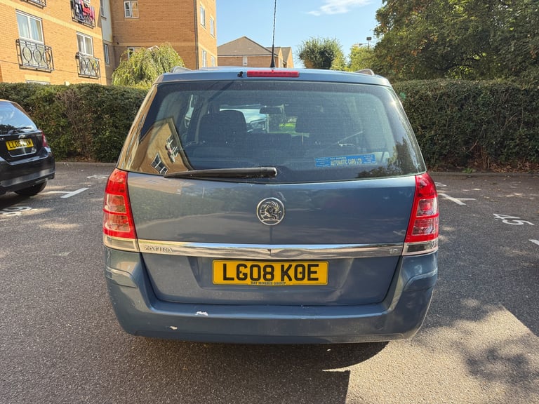 2008 Vauxhall Zafira Automatic 1.8 Petrol 5DR 7 Seater - HPI Clear - Ulez Free 
