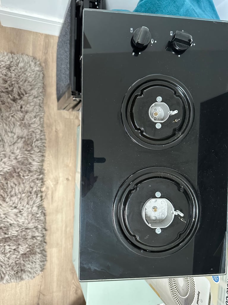 Campervan hob and fridge