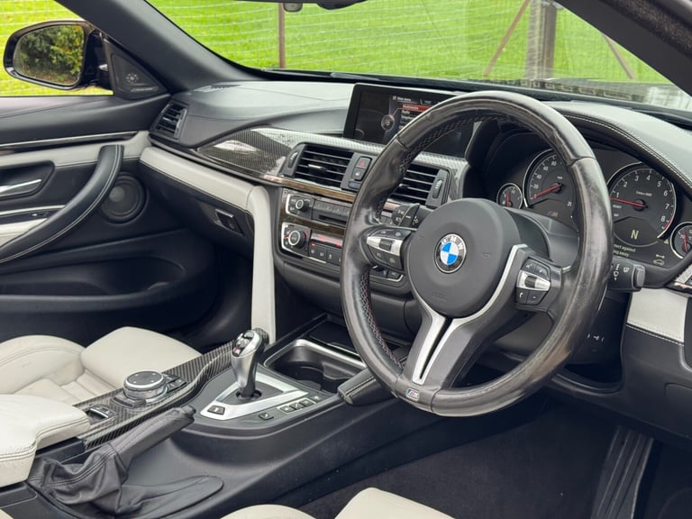 BMW M4 3.0 PETROL BI-TURBO AUTO DCT 2DR CONVERTIBLE ULEZ 2015 [15] BLACK