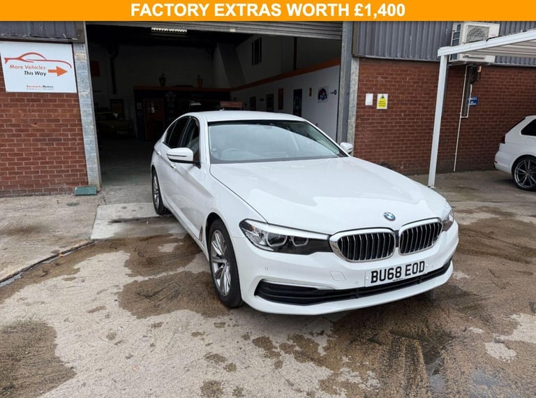 image for 2018 BMW 5 Series 2.0 520d SE Saloon 4dr Diesel Auto xDrive Euro 6 (s/s) (190 ps) Full Servic SAL...