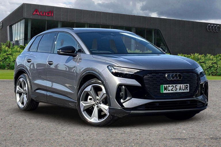 image for  Audi Q4 e-tron 250kW 55 Quattro 82kWh Black Edition 5dr Auto SUV Electric Automatic
