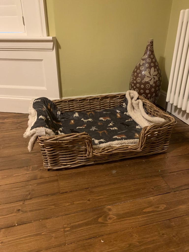 Handmade Dog Basket