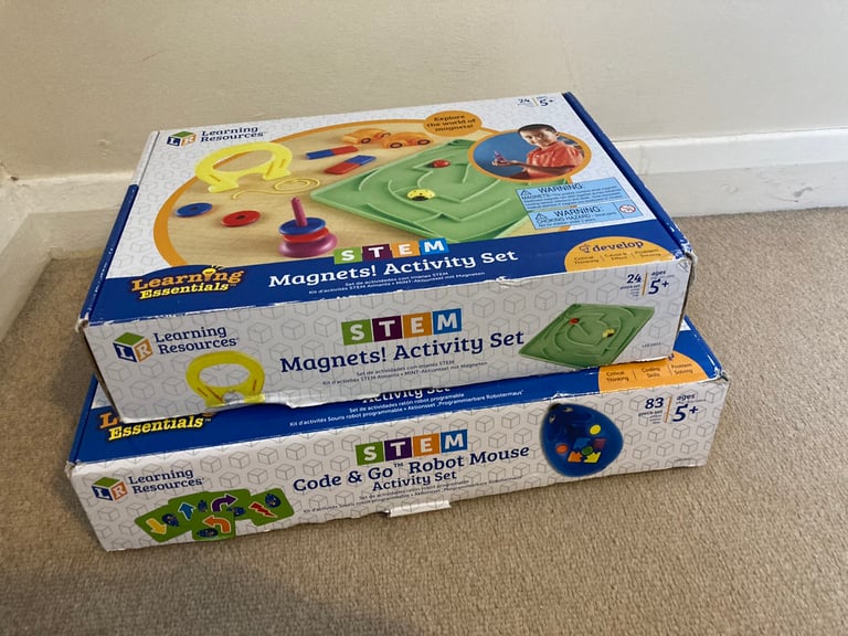 image for Stem educational science activities magnets and coding