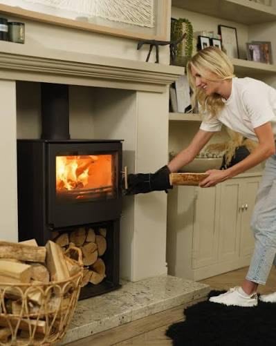 Seasoned logs , log burner firewood 