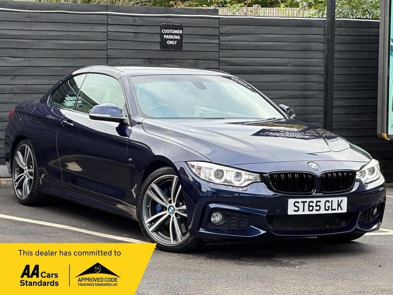 image for 2015 BMW 4 Series 2.0 425d M Sport Auto Euro 6 (s/s) 2dr CONVERTIBLE Diesel Automatic