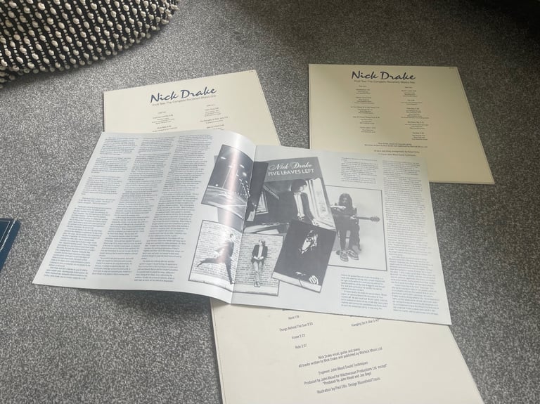 Nick Drake 1979 Fruit Tree Vinyl Complete Works 