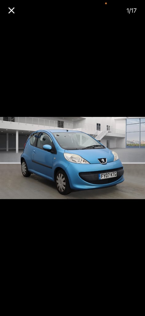 image for Peugeot, 107, Hatchback, 2007, Manual, 998 (cc), 3 doors