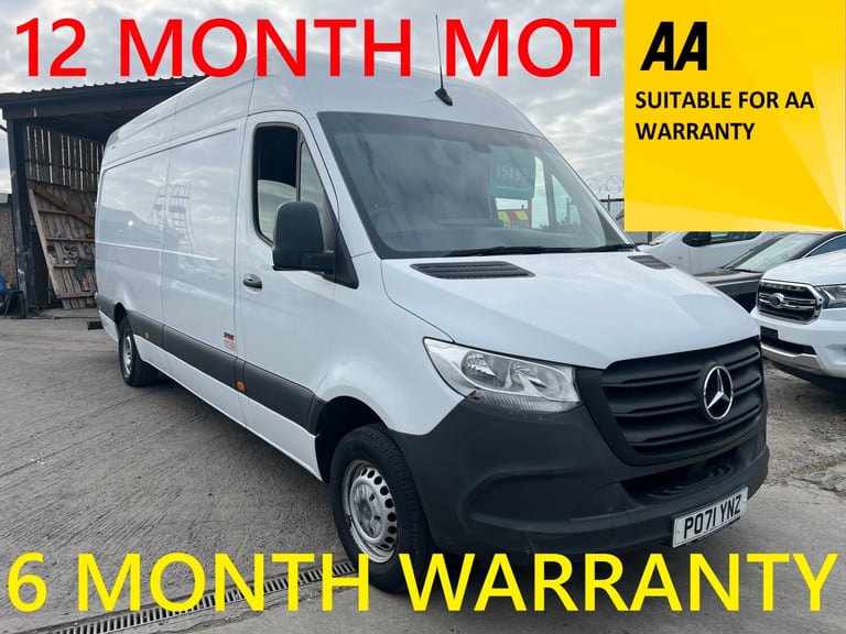 2021 Mercedes-Benz Sprinter 3.5t H2 Progressive Van PANEL VAN Diesel Manual