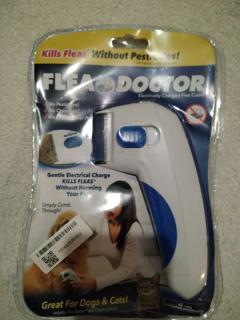 Pet flea treatment machine kills fleas 