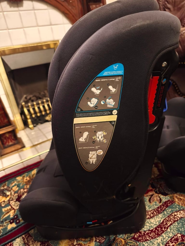 2 x Babyauto Taiyang Child car seat without Isofix Group 0+/1/2/3 0-36 kg 5 harness multi-group