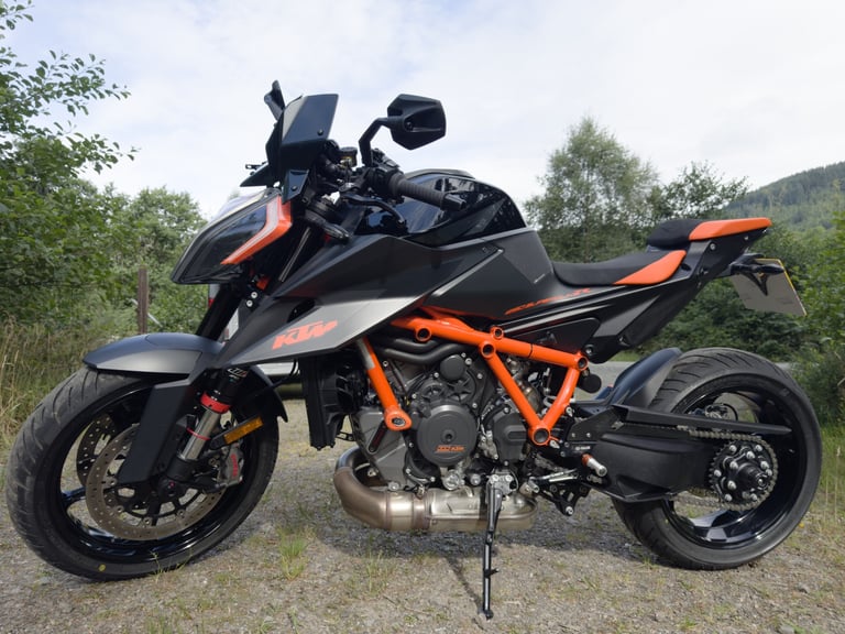 Tickners GT755 2025 Box Trailer with KTM Super Duke 1290 2020